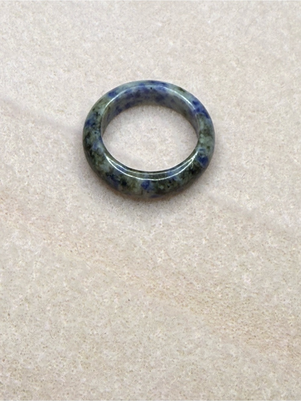 Sodalite Natural Stone Band Ring